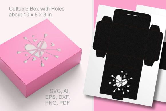 Atomic Heart Window Rectangular Gift Box