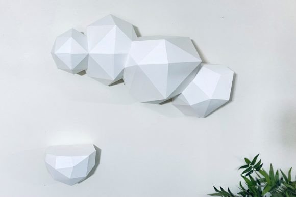 Cloud Paper Shelves