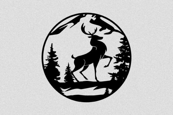 Deer Sign Template Deer SVG: A Strategic Design Solution for Creative and Business Needs