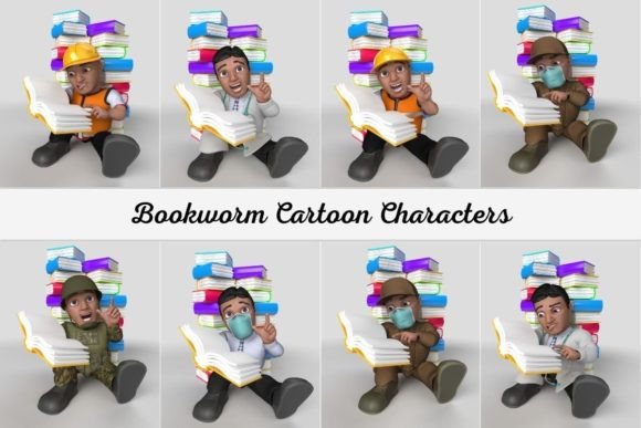 Exploring the World of Bookworm Cartoon Characters