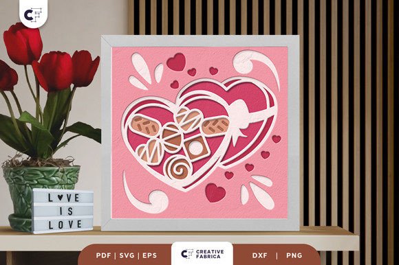 Heart Shape Chocolate Box Shadow Box: A Creative and Commercial Opportunity