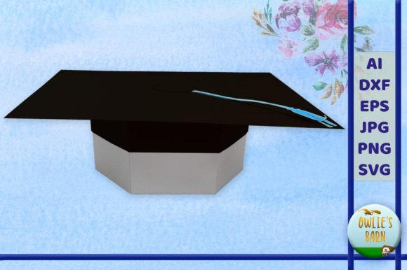 Hexagonal Graduation Box for Creative Celebrations
