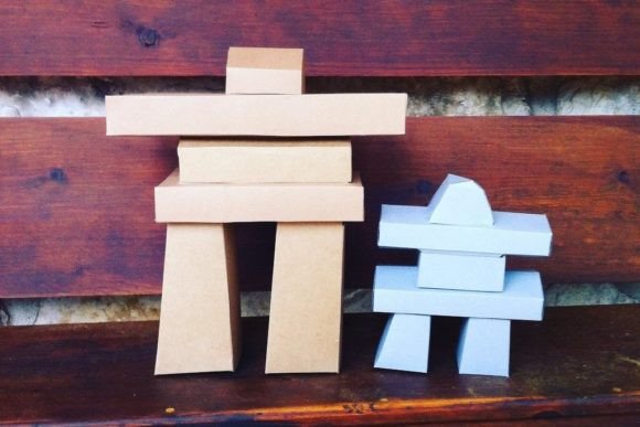 Inukshuk Paper Sculpture: A Unique Way to Bring Arctic Heritage Into Your Home