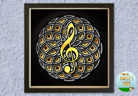 Layered Treble Key: A 3D Musical Design for Creative Expression