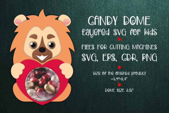 Lion Candy Dome Valentine Paper Craft: A Creative Way to Celebrate Love