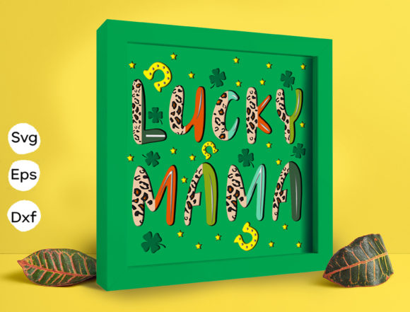 Lucky Mama Papercut Light Box