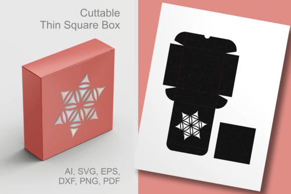 Mandala N Star Window Square Favor Box: A Creative and Practical Packaging Solution