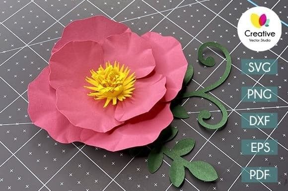 Paper Flower Template №10: A Creative and Practical Guide