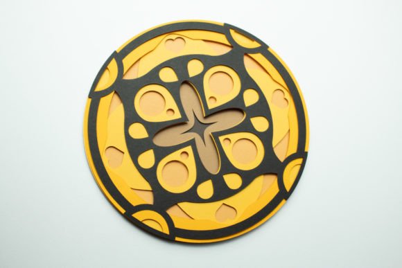 Pennsylvania Dutch Hex Sign - X Shaped Flower: A Beautiful Craft for Every Home
