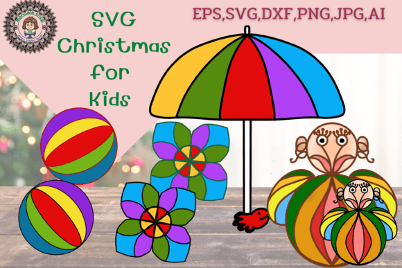 SVG Christmas for Kids: Creative and Practical Digital Clip Art for All Your Projects