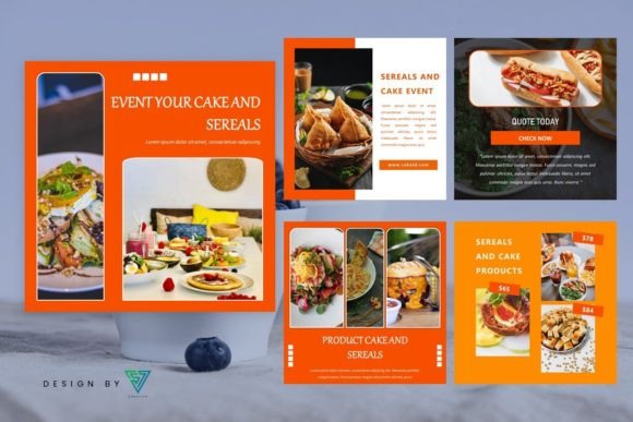 Template Instagram Business - Food6