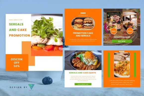 Template Instagram Business - Food7