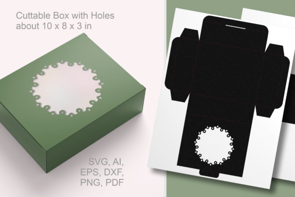 Tiny Ornaments Window Rectangular Box