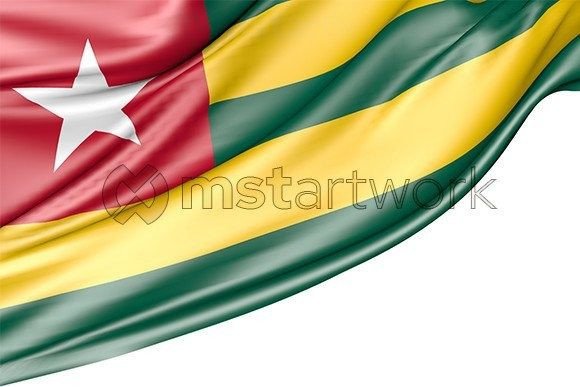 Togo Flag Isolated on White Background: A Strategic Visual Asset for Modern Use