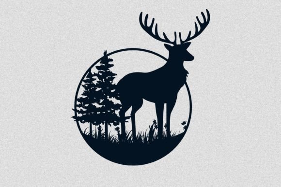 Welcome Deer Svg Trees: A Versatile Design Package for Creative Projects