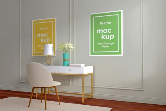 Workstation Frame Screen Mockup